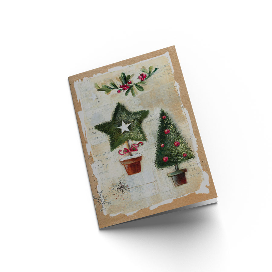 Carte de Noël SBA-8070-decadry