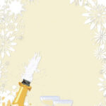 decadry a4 kerstpapier kerstchampagne dbz2098