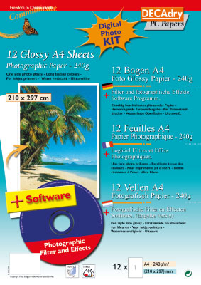 decadry fotopapier glossy 240gram oci4860