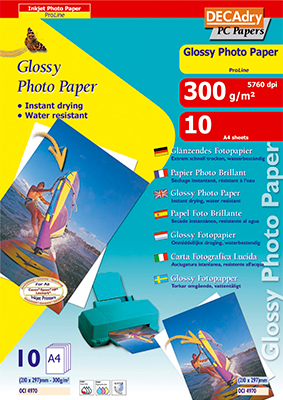 decadry fotopapier proline glossy 300gram oci4970