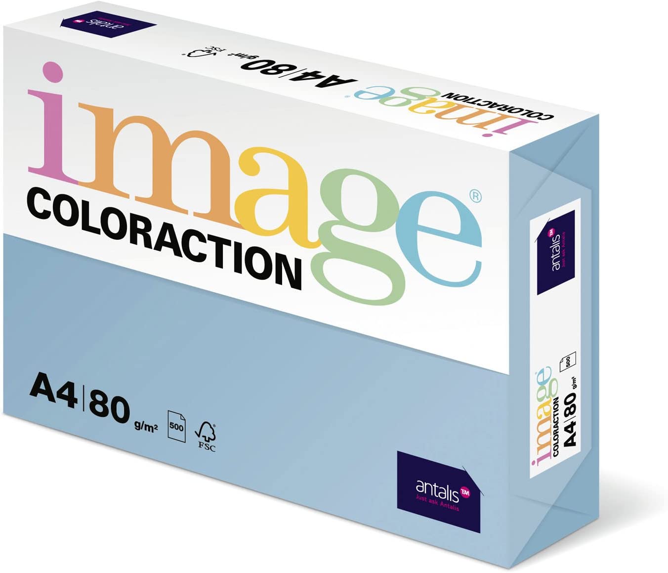 image coloraction ice blue